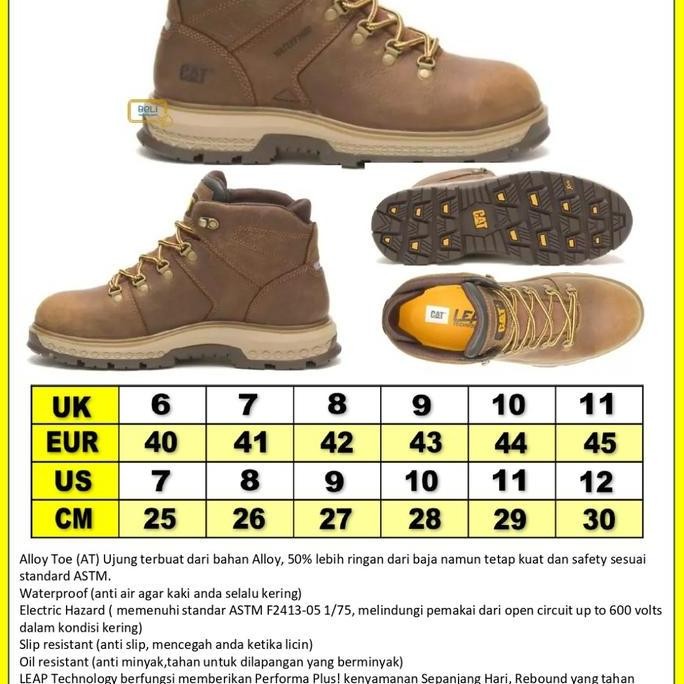 Sepatu Safety Caterpillar Exposition AT WP Pyramid Import Original