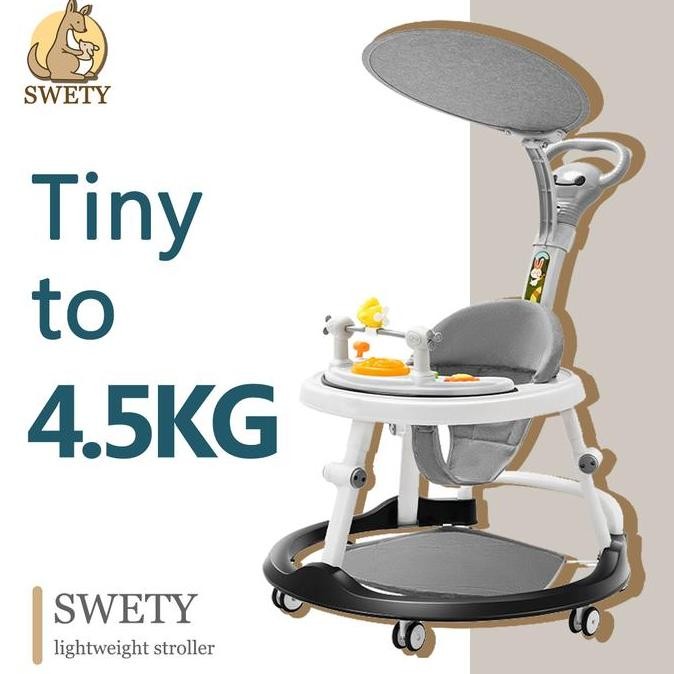 Baby Walker Lipat Membantu Bayi Anda Belajar Berjalan Roda Bayi Kereta Bayi Murah