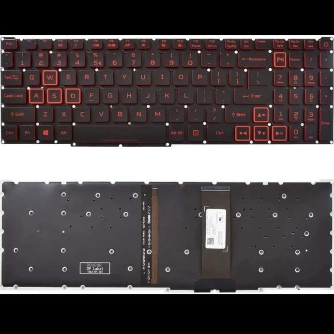 Keyboard Acer Nitro 5 An515-43 An515-54 An515-55 New Stok