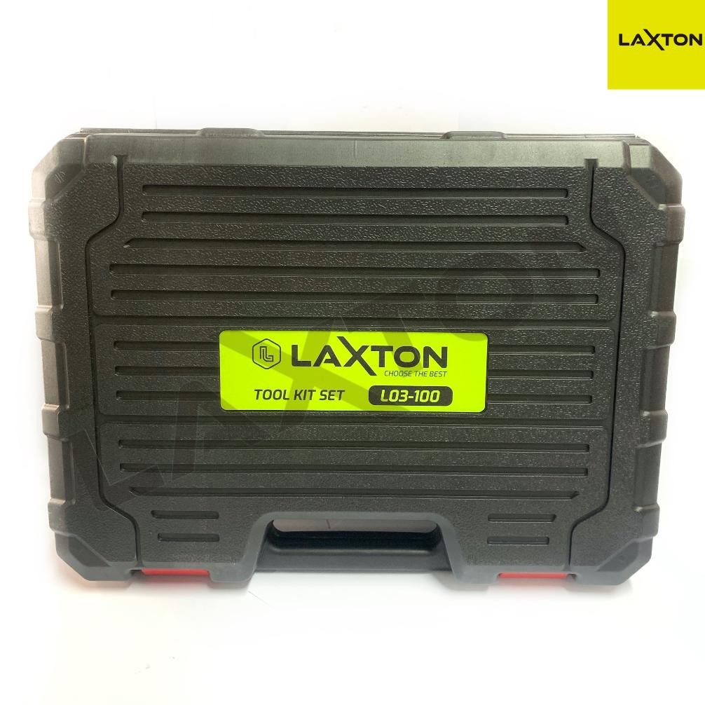 LAXTON Toolset Toolkit Toolbox Alat Tukang Perkakas L03-100 Murah Laris