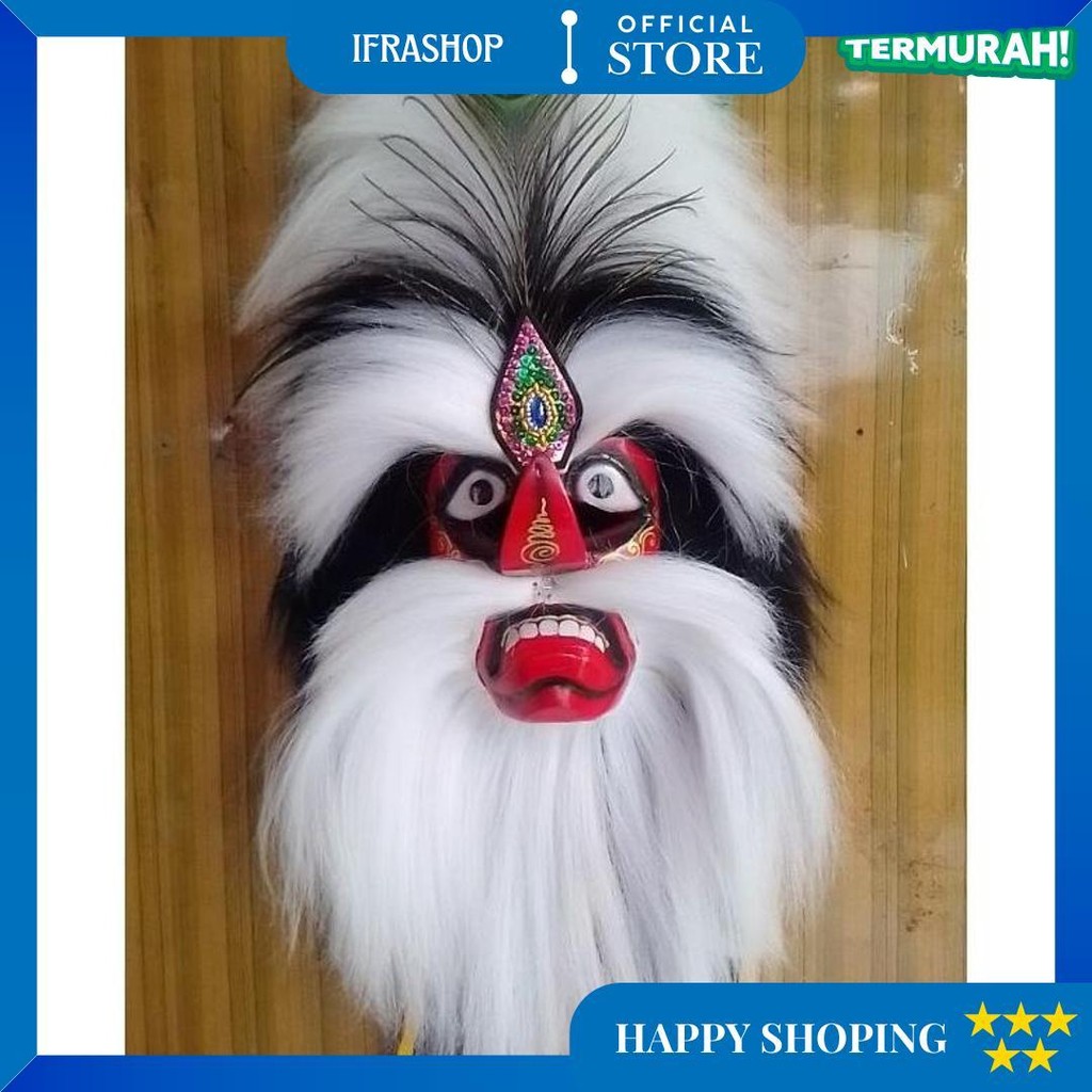 Termurah Topeng Ganong Pakem/Ganongan Pakem/Bujang Ganong Termurah
