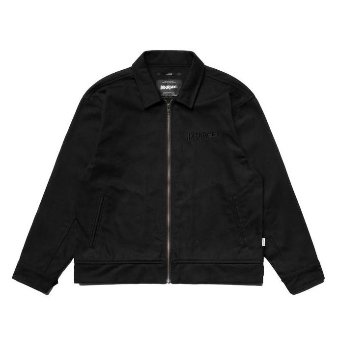 Insurgent Club - Work Jacket Logo Black Jaket Pria Co