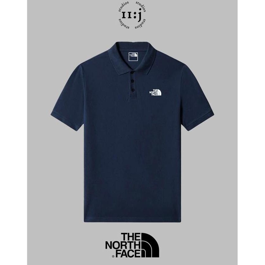 Sale Kaos Polo The North Face Calpine Polo Shirt Tnf Asli Original - Navy