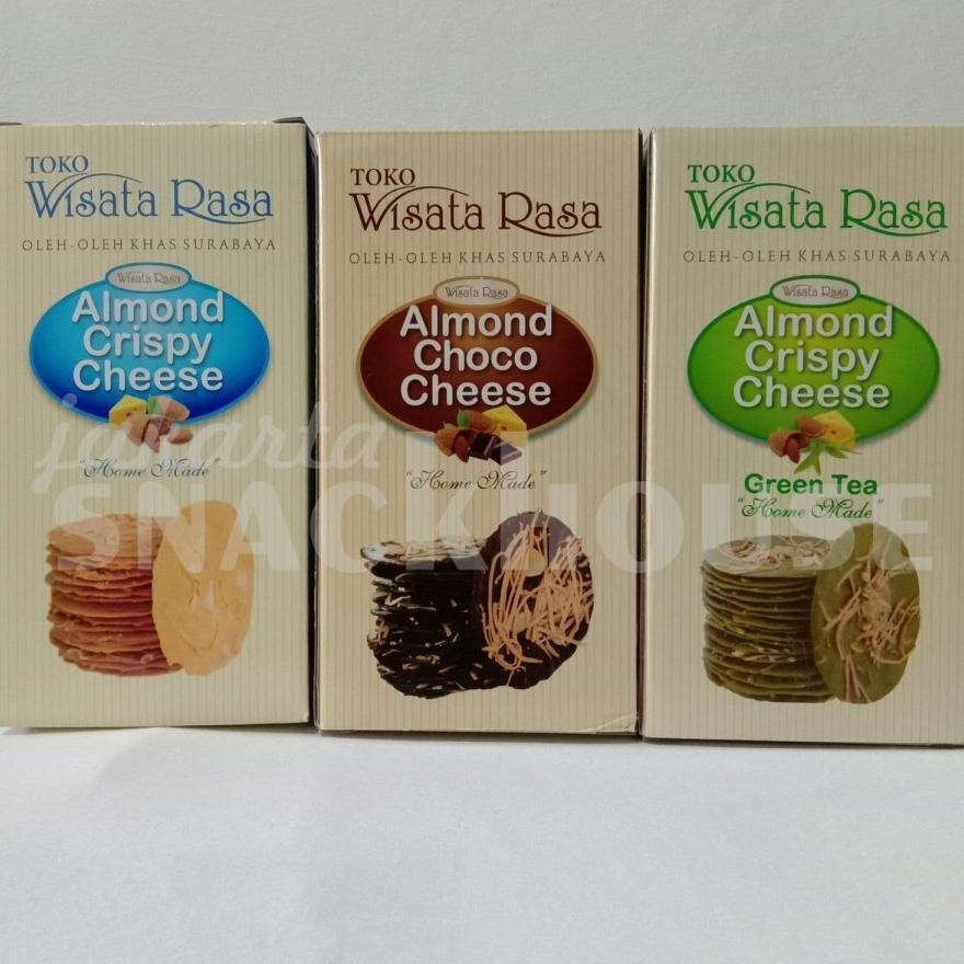 

Almond Crispy Cheese / Choco / Green Tea Wisata Rasa Surabaya