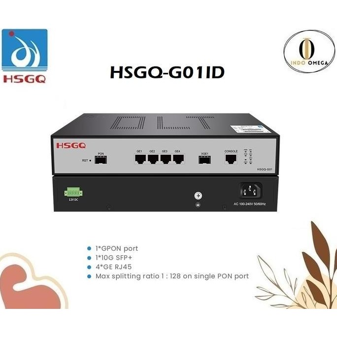 Hsgq-G01Id Olt Gpon 1 Port Olt Mini Size New Stok