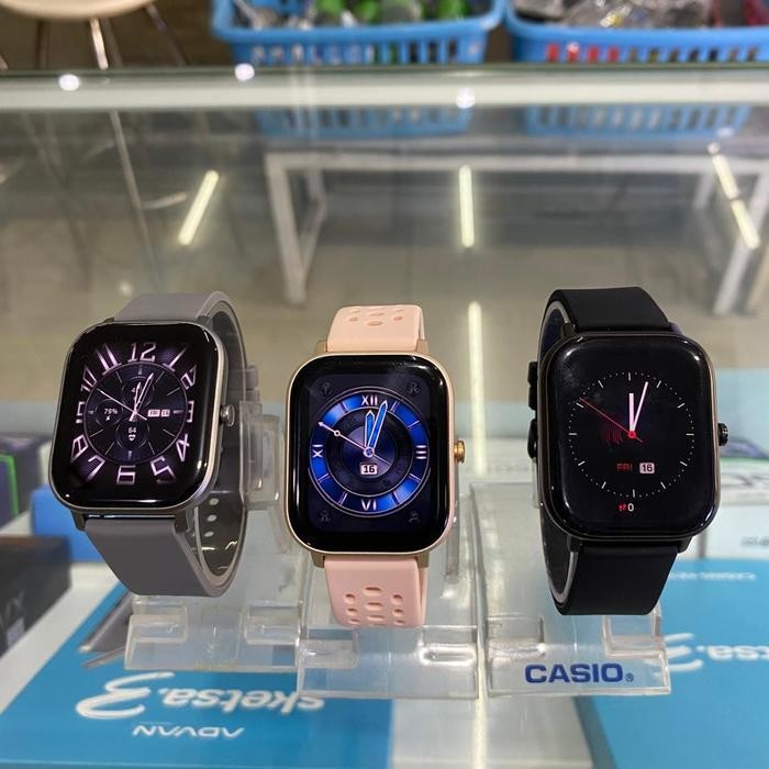 Jam Tangan Smartwatch Huami Amazfit Gts A1914 1.65" Inch Gps Amoled Amazpro Fitness Jantung Monitori