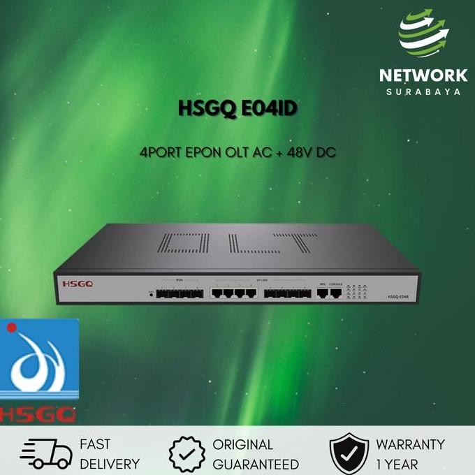 Hsgq E04Id 4 Port Olt Epon New Stok