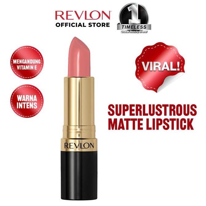Revlon Superlustrous Matte Lipstik Make up (matte & tahan lama)