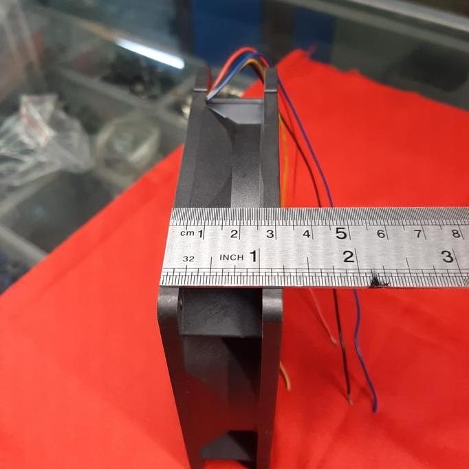 Kipas Dc 12Cm 24V 0.45 A Fan Dc 12X12 24 V High Speed 0.45 Ampere New Stok