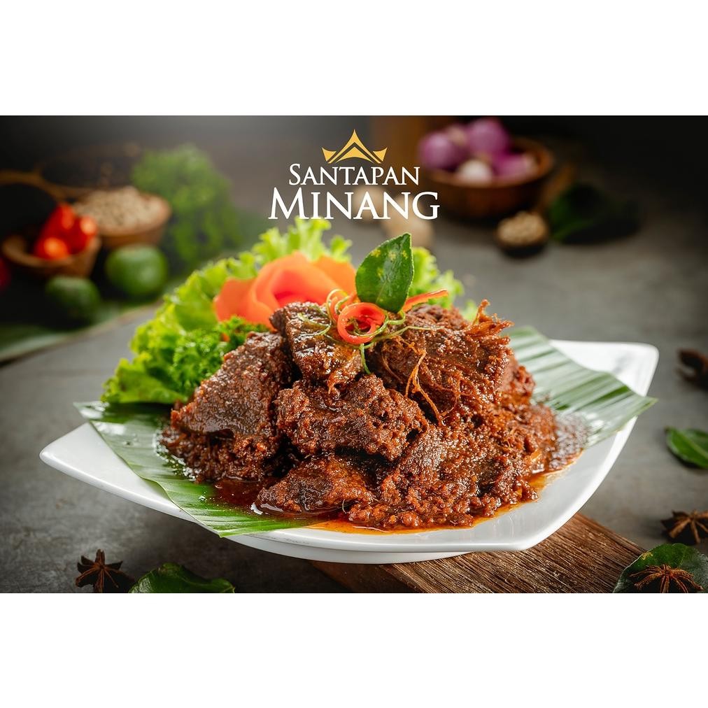 

Fue-K5X20 Rendang Daging Sapi Asli Khas Padang 300 Gr Halal - Santapan Minang Fh-46