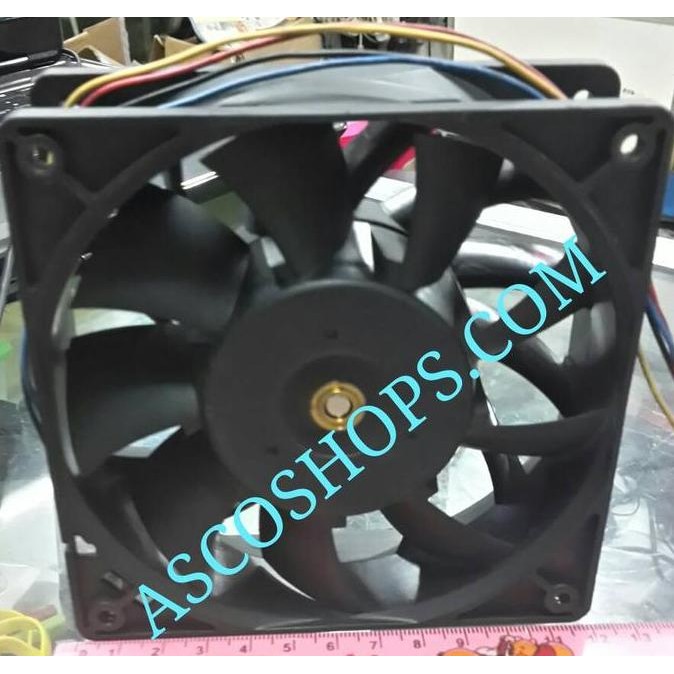 JH8 Kipas fan panel high speed 24v dc 12x12 cm 12 x 12cm ball bearing