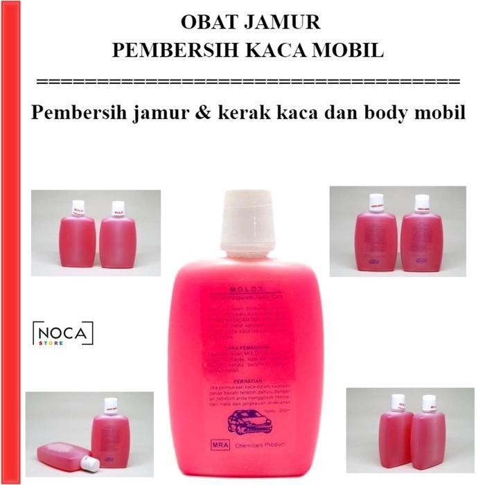 Zen Obat Jamur Cairan Pembersih Penghilang Kaca Jamur Mobil Kerak Serbaguna
