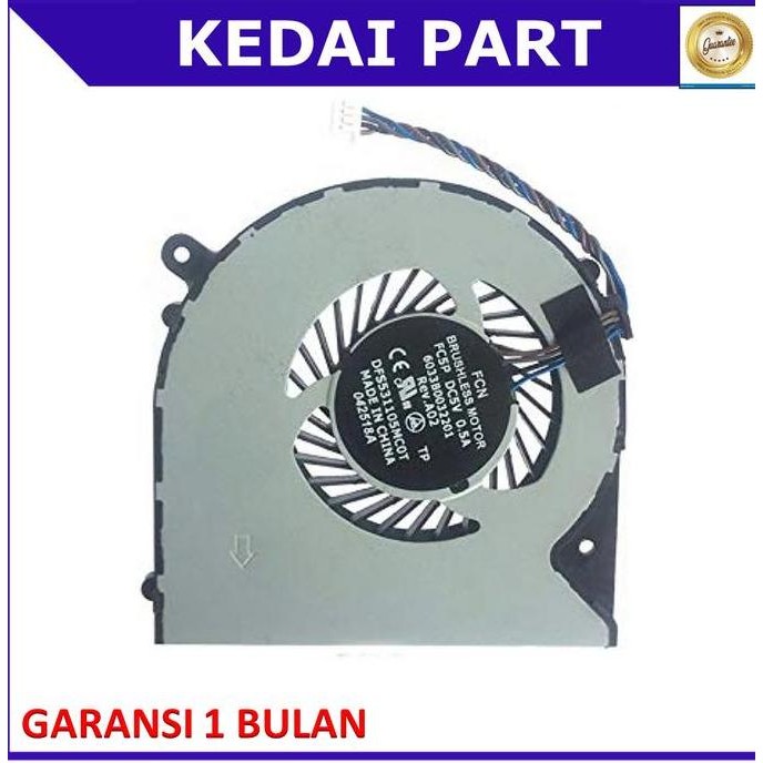 Fan Fujitsu Lifebook Ah564 A544 Ah544 A556 A514 Ori New Stok