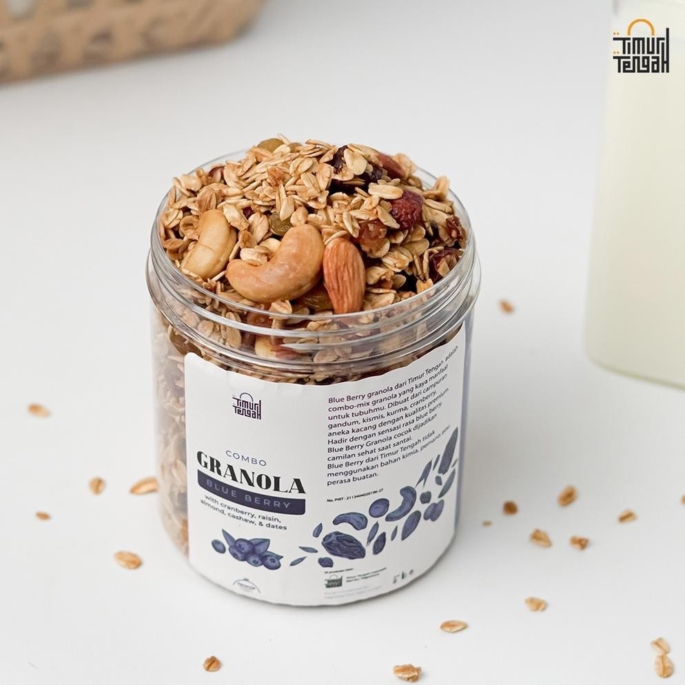 

Big Sale!!! TU26 Granola Timur Tengah 500gr | Grainnola Sereal Diet Sarapan Sehat Hemat Original