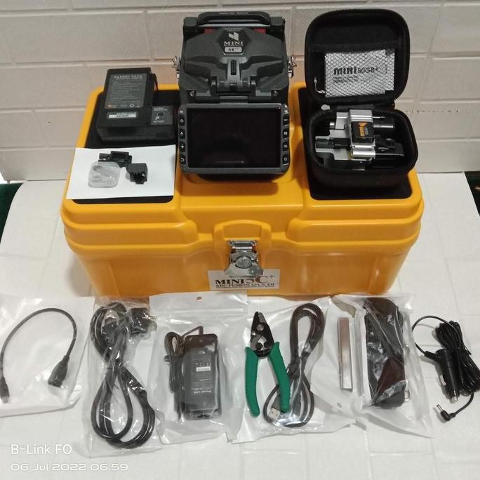 Splicer Fiber Fox Mini 5C+ New Stok