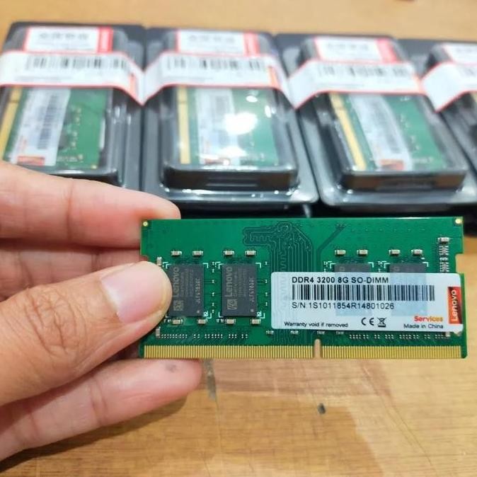 Memory Laptop Ram Sodimm Ddr4 8Gb 16Gb 3200Mhz Lenovo Lenovo New Stok