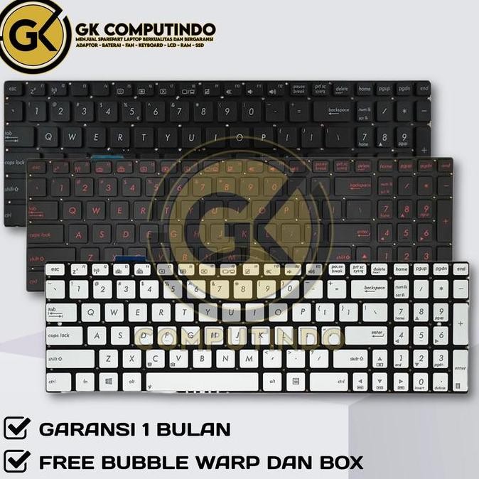 Keyboard Asus Rog G550 G550J G550Jk G550Jx Gl550 Gl550Jk Gl550Jx N550 New Stok