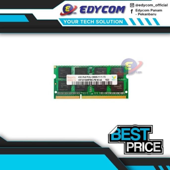 Ram Laptop Sodimm 8 Gb Ddr3L 1600 Mhz Hynix - Ram Sodimm 8 Gb Ddr3L New Stok