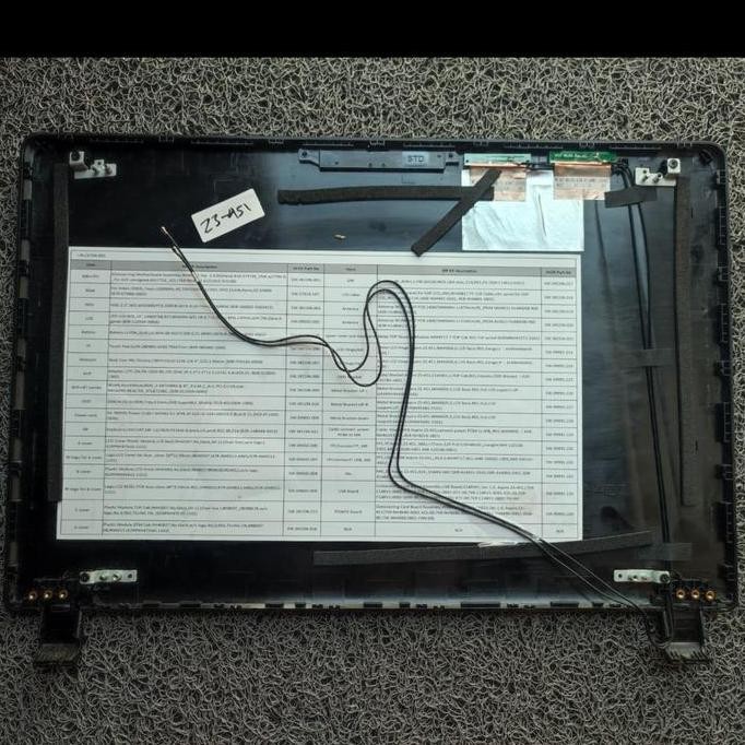 Cover Led Lcd Casing Layar Acer Z3-451 Z3 451 New Stok