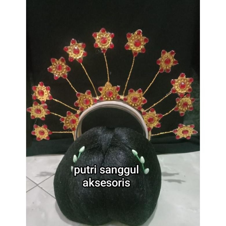 paket sanggul Jawa kecil/gelungan Jawa adat Jawa TK/SD