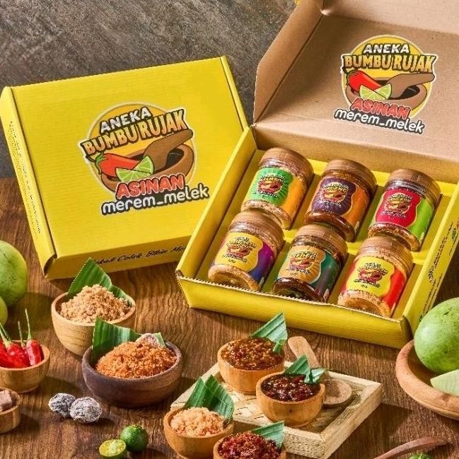 

Aneka Bumbu Rujak Lengkap Isi 6 Toples