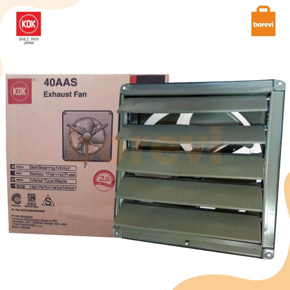 Kdk 40Aas Exhaust Fan Dinding 16 Inch Hexos Tembok Kipas Angin Hisap 40 Aas Exhaustfan