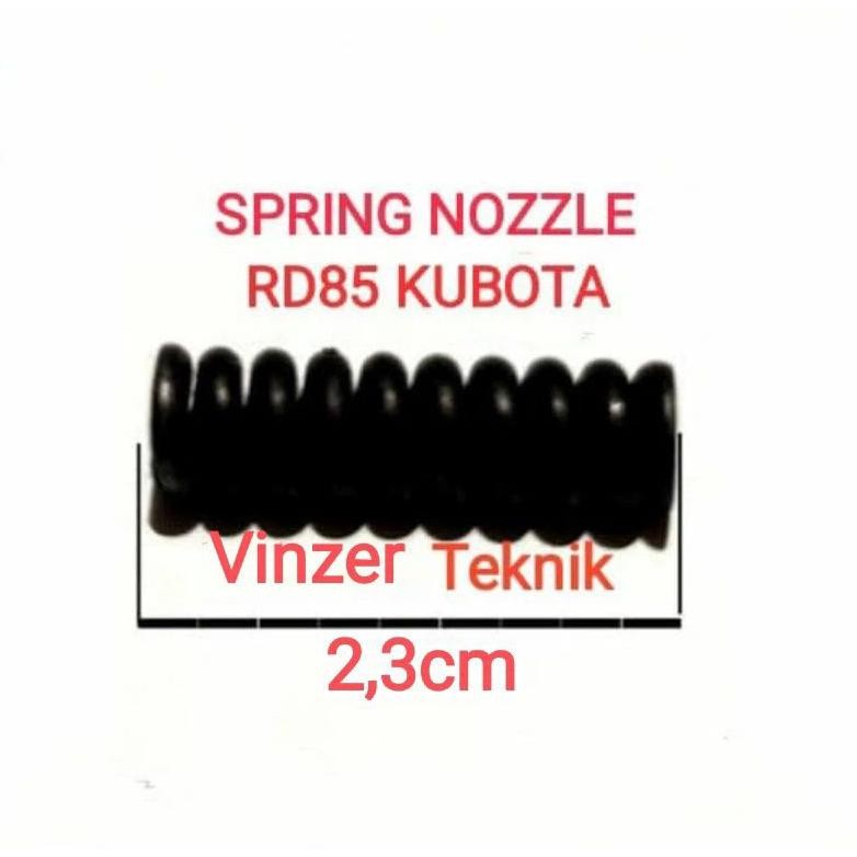 SPRING NOZZLE RD85 KUBOTA / PER NOZZLE RD85 KUBOTA aSt
