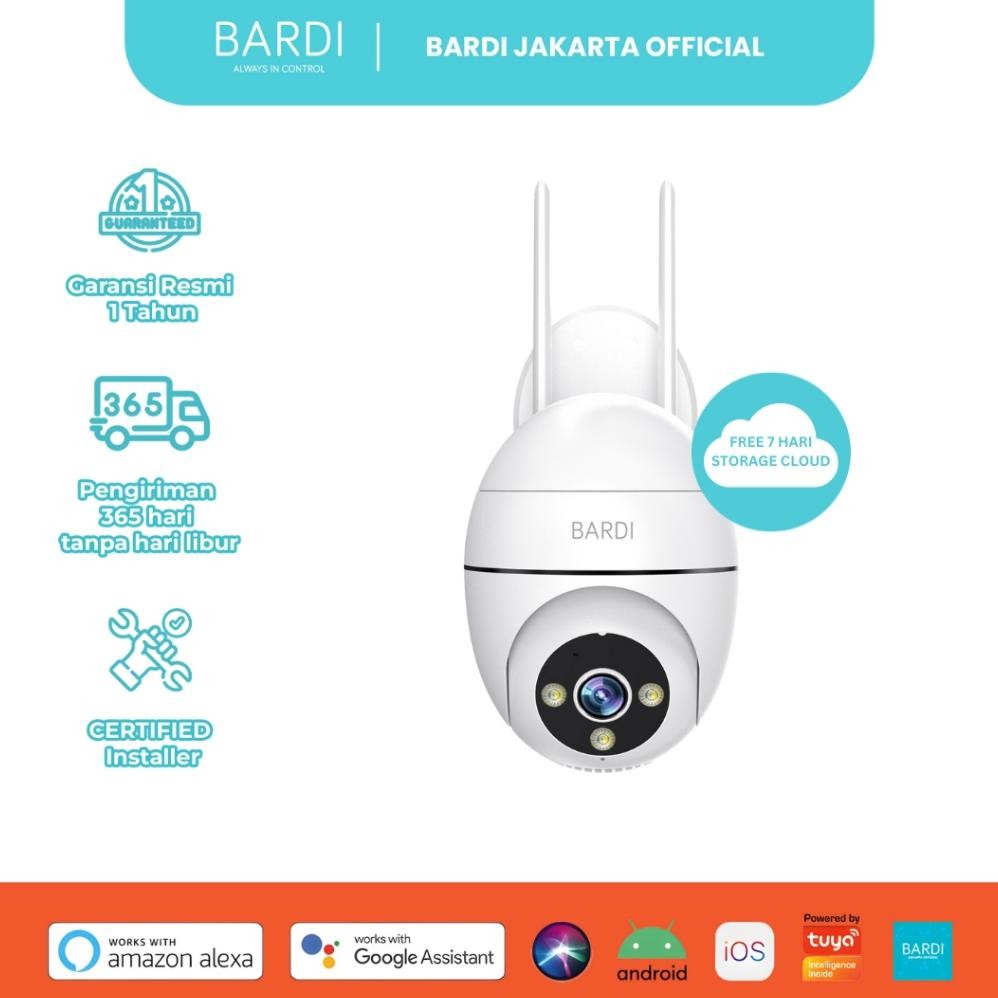 Bardi Ip Camera Cctv Wifi Jarak Jauh Lewat Hp Cctv Outdoor Ptz 360 Lite Version