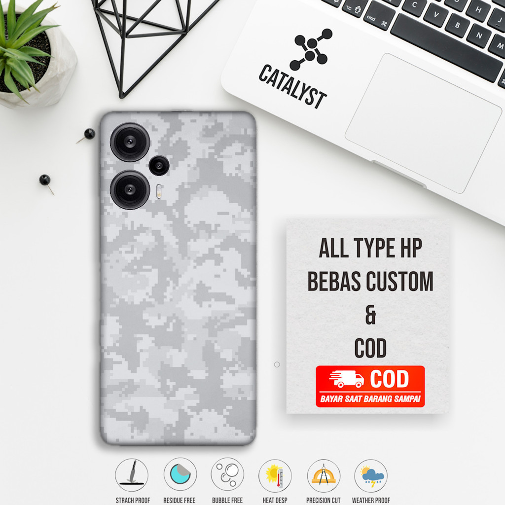 

[COD] Garskin Stiker Poco F5 Label Custom Presisi Terlaris