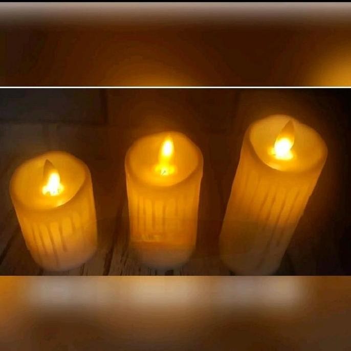 *:*:*:*:*] Lilin Baterry Goyang / Lilin Goyang Meleleh / Lilin LED Putih