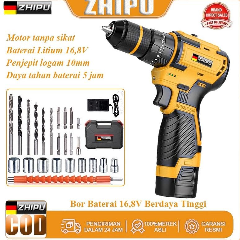 ZHIPU Bor 16,8V Bor brushless 16V Bor brushless Bor cordless brushless Bor cordless Bor baterai Bor 