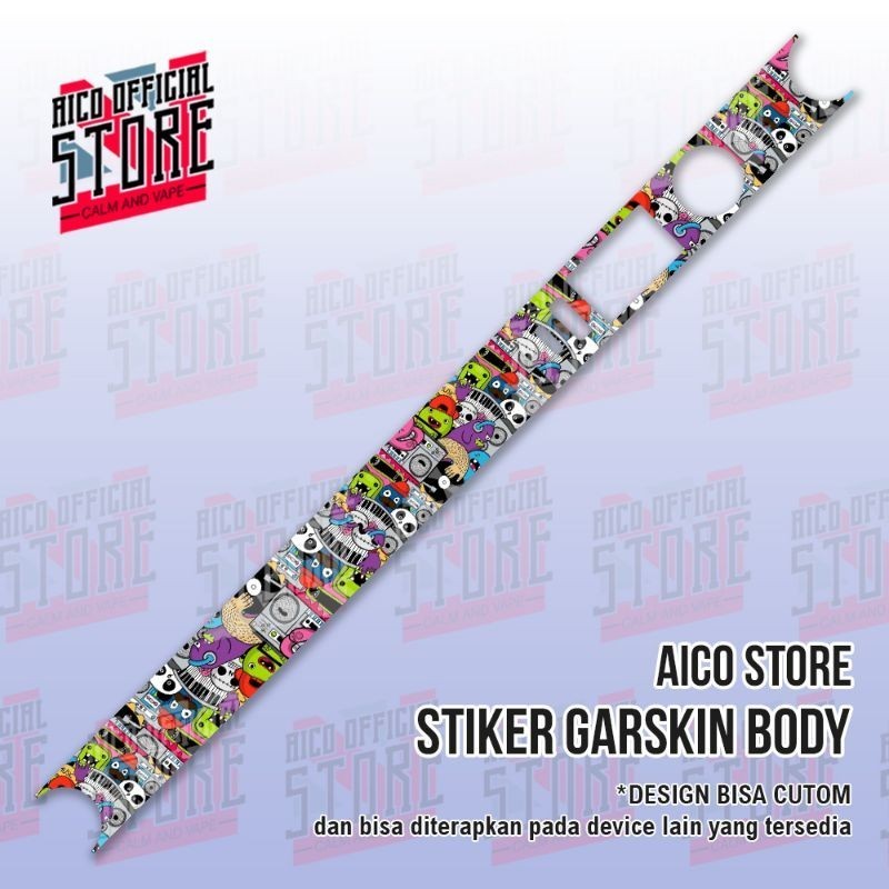 

[COD] Garskin Stiker Ambitionstore Stiker Outer 200 Label Custom Presisi Terlaris