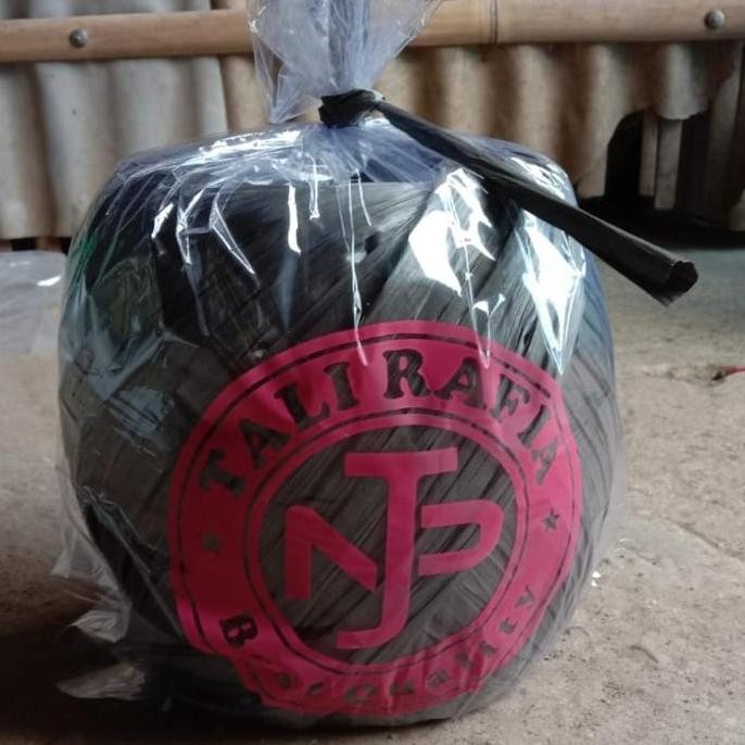 

TERBARU - GROSIR BALL Tali Rafia Kiloan / Tali Plastik Hitam Kuat dan Tebal - 00gr FULL