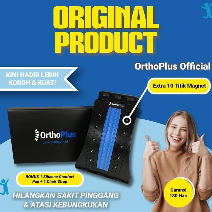 OrthoPlus Original - TERAPI NYERI PINGGANG & SARAF TERJEPIT TB