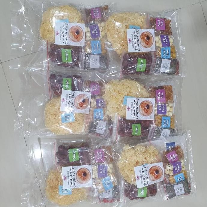 

Peach Gum Dessert Complete Pack