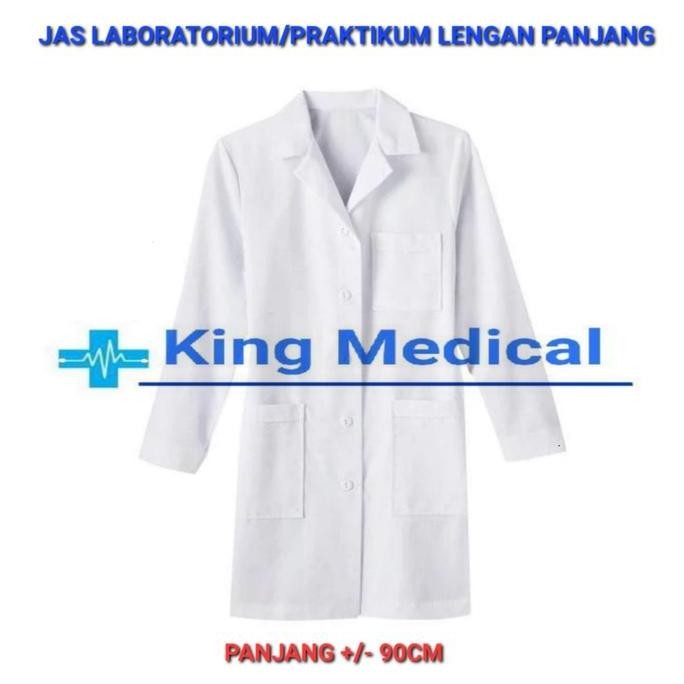 

Jas Lab/Baju laboratorium - Praktikum Lengan Panjang HS