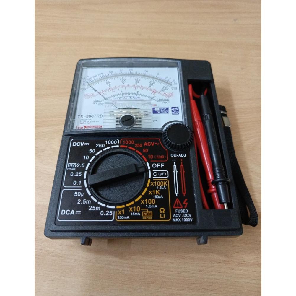 MULTITESTER ANALOG SANWAI AVOMETER ANALOG SANWAI YX-360TRD aSt