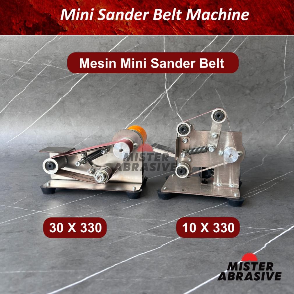 Mesin Amplas Belt 10x330 30x330 mm Electric Mini Sanding Machine Multifunctional Sander Grinder aSt