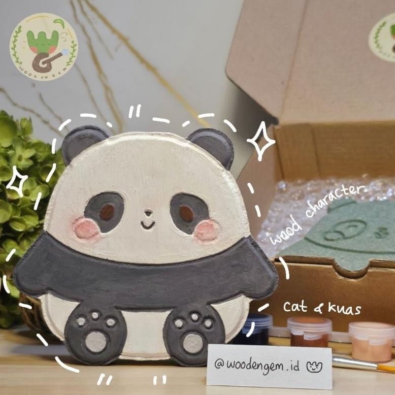 

Diskon Diy Wood Character Painting Kit Mainan Anak Hampers Souvenir Lucu Kayu Karakter Panda Chibi Binatang Promo