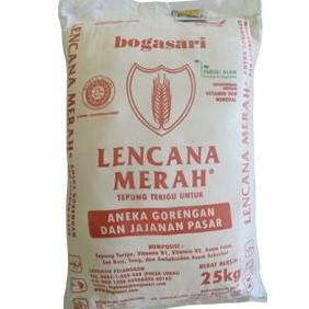 

Tepung Terigu Lencana Merah 25 Kg GS