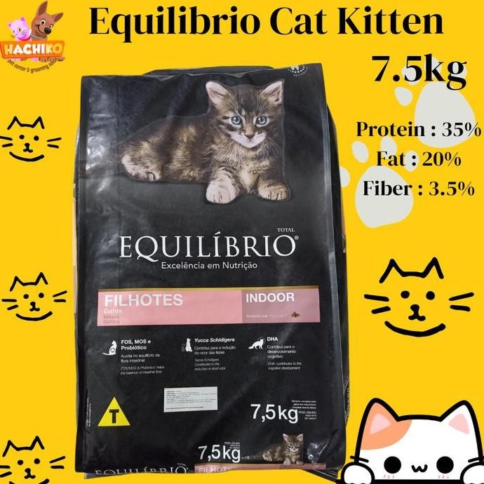 BEBAS ONGKIR - Equilibrio Kitten 7.5kg/Equilibrio Kitten 7,5kg/Equilibrio Cat