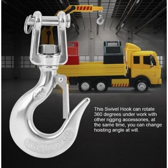 Stainless Steel 304 SS 304 SWIVEL LIFTING HOOK 150KG