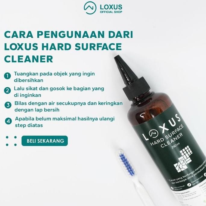 Loxus Hard Surface Pembersih Nat Lantai Granit Keramik