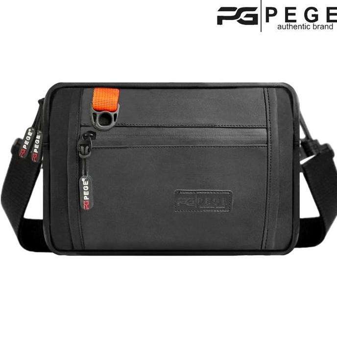 Tas Selempang 2In1 Pege Slingbag Pria Bahan Waterproof Promo Serba 30 Ribuan - Pg 30K