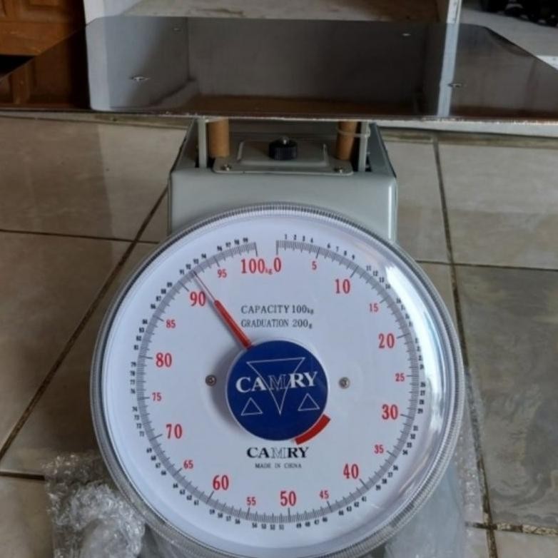 timbangan duduk camry 100kg / timbangan duduk jarum camry 100kg aSt