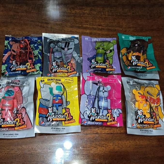Bearbrick 70% Medicom Toy Pepsi Nex Gundam Vol 2