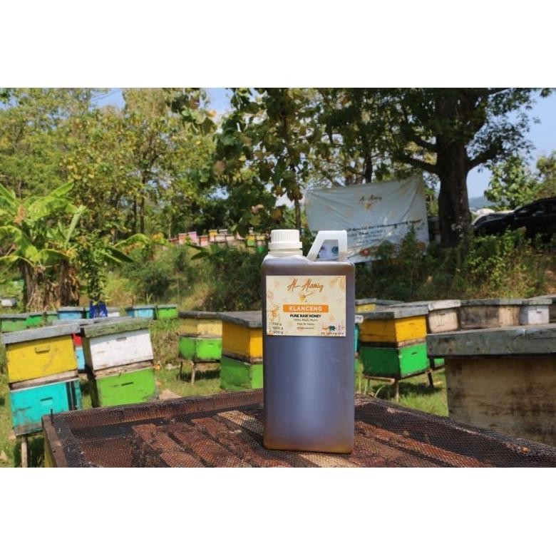 

(Terbaru) MADU KLANCENG HERBAL FULL POLLEN 1 LITER (1,4 KG) - MADU AL-ALAMIY (Terlaris)