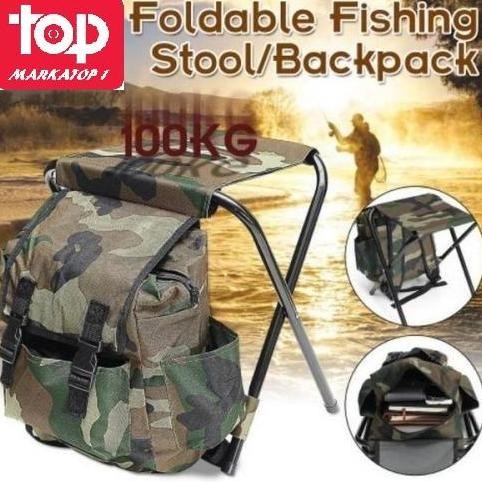 Kursi Tas Lipat Kursi Mancing TAS MANCING TAS RANSEL KURSI LIPAT