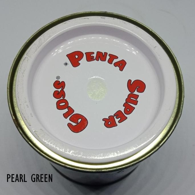 $$$$] CAT PENTA LEMBAYUNG HIJAU 200 gram - penta pearl green - cat penta lembayung ijo - cat hijau l
