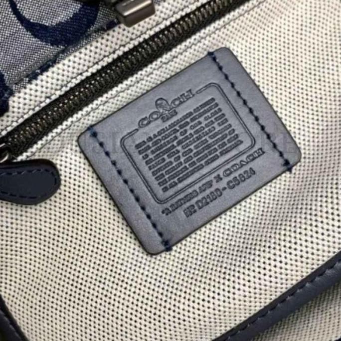 Brand Bag C Tote Wanita Bape X Tote C 22 In Signature Navy C5824